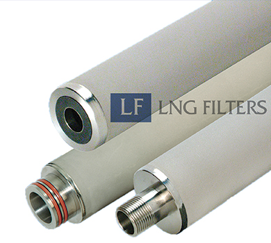 Cleanable metallic filter cartridges